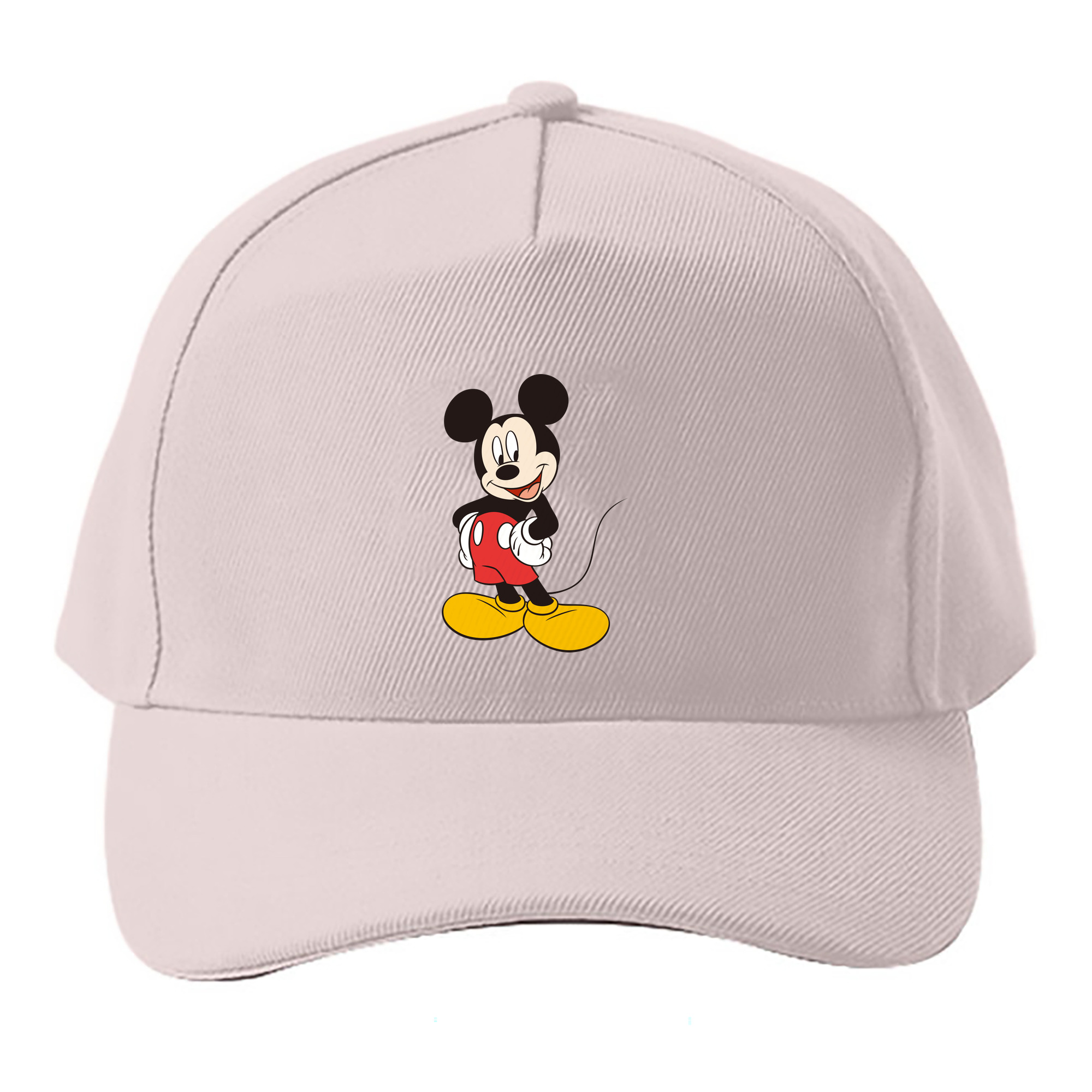 （画像用） ミッキーマウス Mickey Mouse ベースボールキャップ 綿100％ 男女兼用 帽子 スポーツ